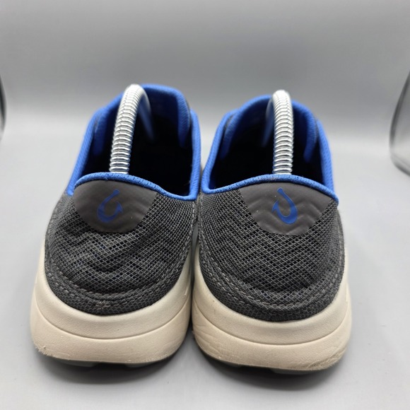 Olukai Inana Shoes Mens Size 9 Gray Mesh Drawstring Wet Grip Athletic Water - Picture 5 of 14